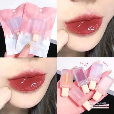 Picture of Cappuvini Ice Bar Lip Oil Water Light Lip Glaze Lip Gloss Lipstick