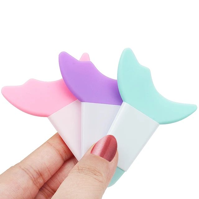 Picture of 1 Pisce Resusable Eye Makeup Aid Silicone Eyeliner Eyebrow Stencils Face Cream Mask Applicator