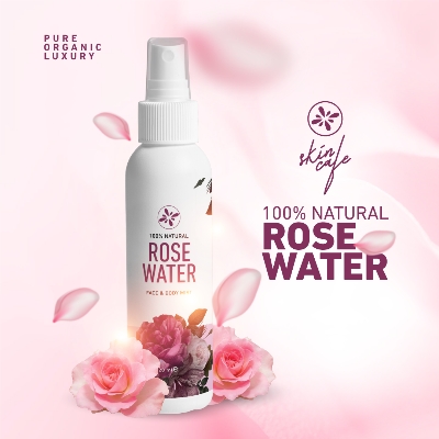 Picture of Skin Cafe 100% Natural Rose Water Face And Body Mist

(120ml)