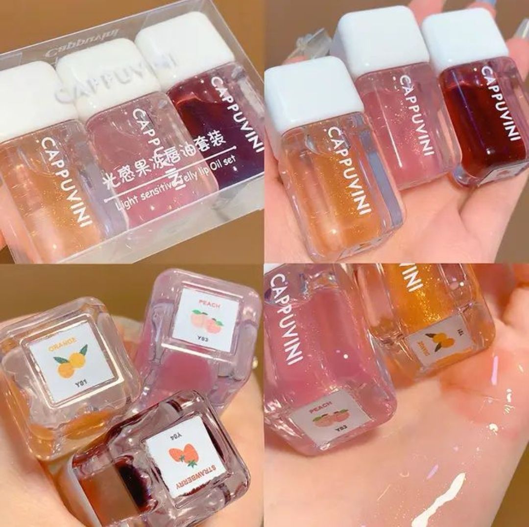Picture of Cappuvini Light Jelly Lip Oil Set Lip Care