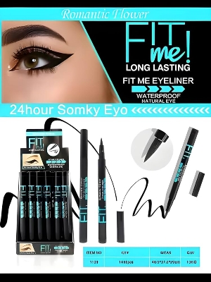 Picture of Romantic Star Waterproof Super Lasting Liquid Eyeliner 7.6 G (Black)