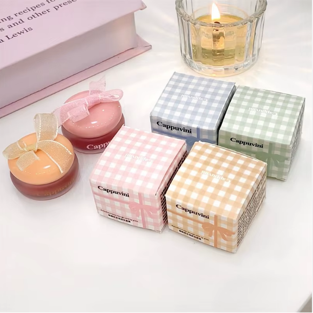 Picture of 1pc Cute Little Milk Honey Lipgloss Moisturizing Mirror Water Lipgloss Sexy Red Lip Tint Lip Balm Lip Makeup Korean Cosmetics
