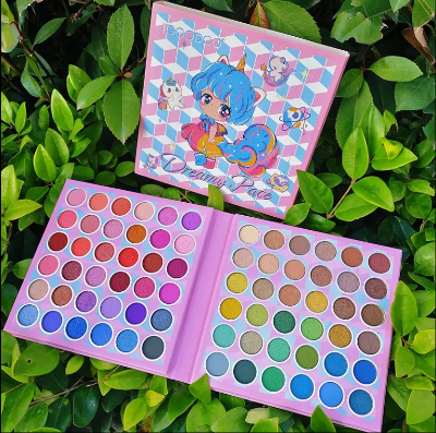 Picture of 72 Color Eye Shadow Powder Palette Customized Clamshells Eyeshadow Multichrome Dropshipping Makeup Glitter Eyeshadow