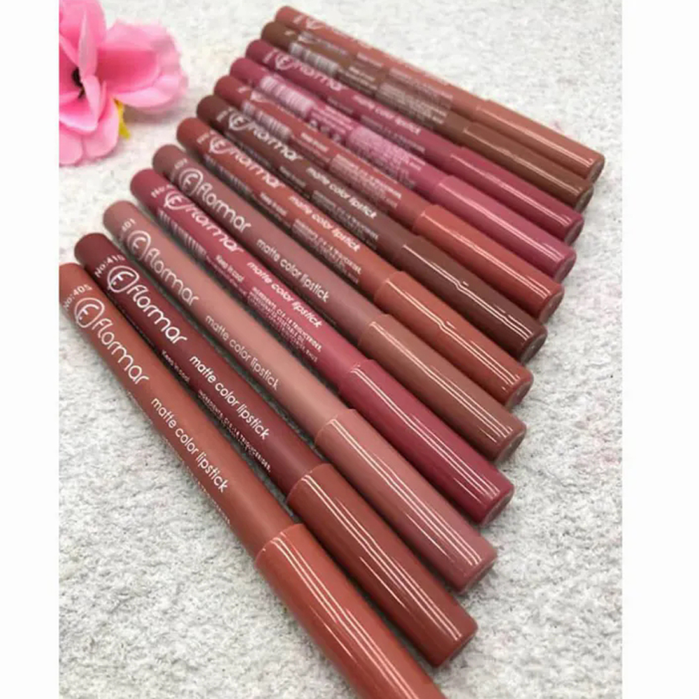 Picture of Flonnar Long Lasting Matte Lipstick Pencils Set (6 Pieces)