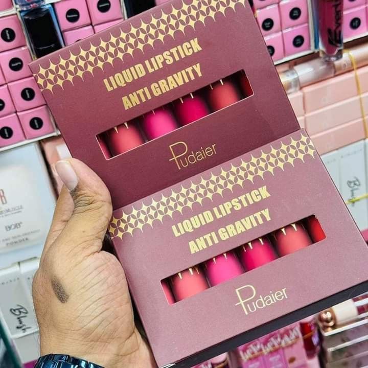 Picture of Pudaier anti Gravity Lipstick Set 6 pcs