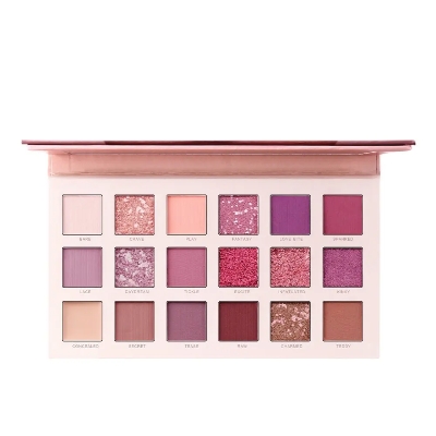 Picture of High Pigment Private Label Glitter Nude Hida Eyeshadow Palettes MISS ROSE Beauty Make up Eye Shadow Palette Cosmetics