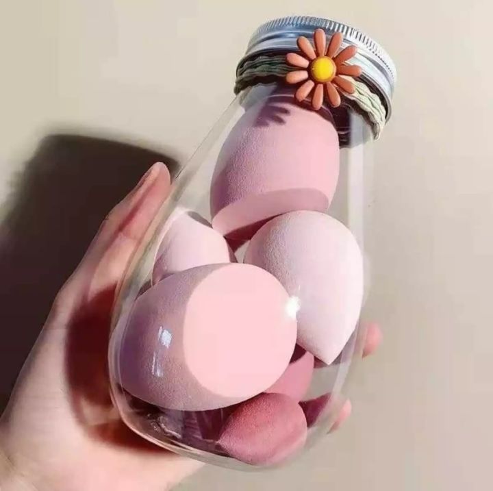 Picture of Beauty Blender Jar Set of 6 Soft Makeup Sponge ( Random)