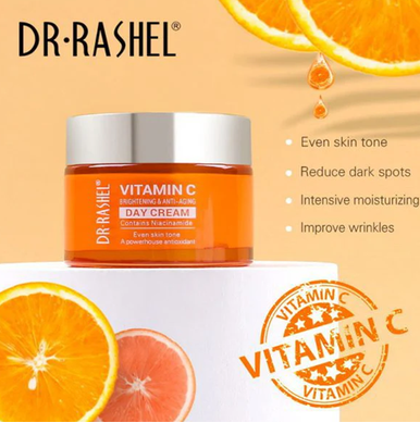 Picture of Dr.Rashel Vitamin C Brightening & Anti Aging Day Cream 50gm