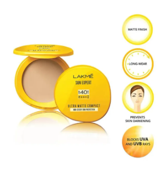 Picture of LAKME SUN EXPERT ULTRA MATTE COMPACT SPF 40 PA +++ UVA UVB - Face Powder