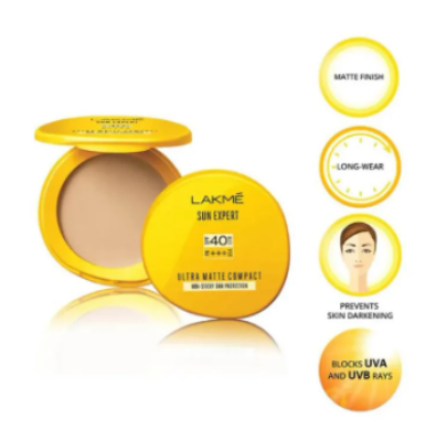 Picture of LAKME SUN EXPERT ULTRA MATTE COMPACT SPF 40 PA +++ UVA UVB - Face Powder
