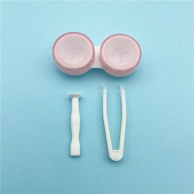 Picture of Contact Lens case for Travel Eye Care Contact Lens Kit Box Contact Lenses Storage Case Box Kit (1 pcs)