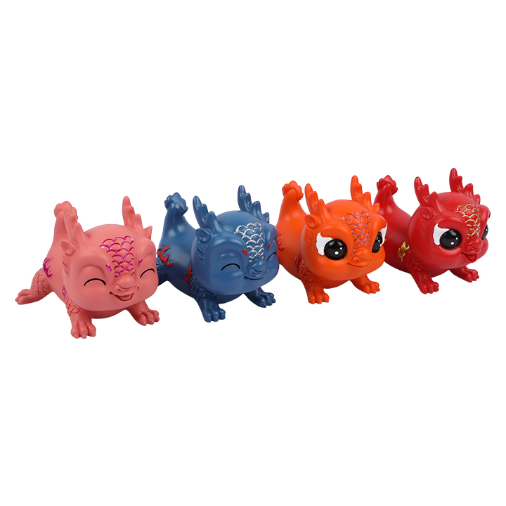 Picture of Chinese New Year Dragon Figurine Decoration  Gift Box Set