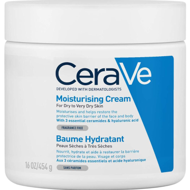 Picture of CeraVe Moisturizing Cream 454g UK Version (Dry To Very Dry)