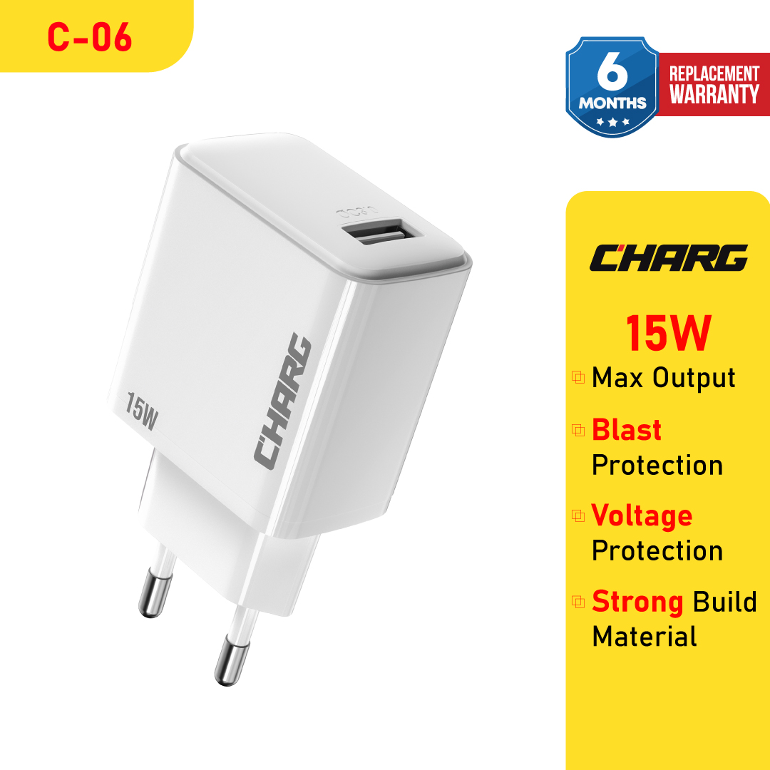 Picture of CHARG C-06C 15W Type C Fast Charger