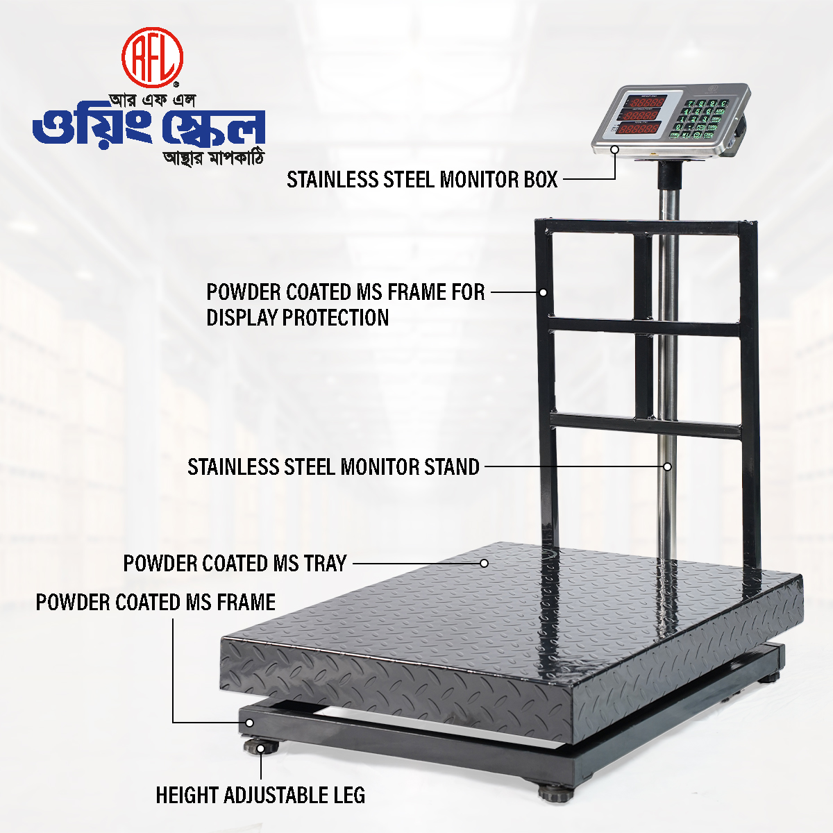 Picture of RFL Weighing Scale LA 116X500 500Kg