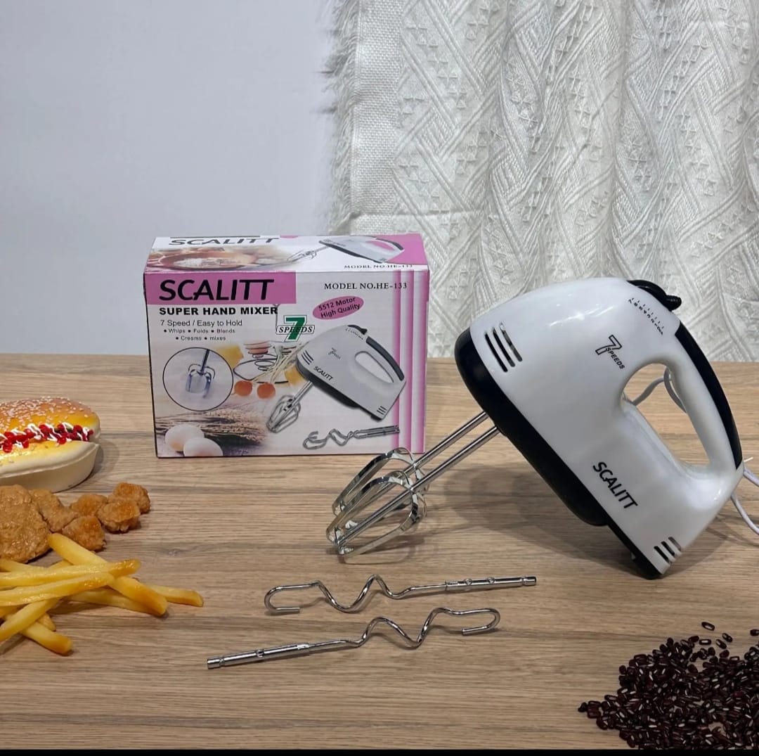 Picture of Best Kitchen Baking Tools,Household Mini 7 Speed Automatic Electric Handheld Egg Beater Whisk Food Mixer Dough Mixer Machine