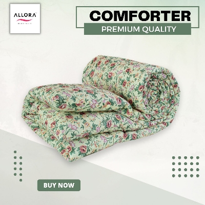 Spring Serenity Allora Comforter – Green
