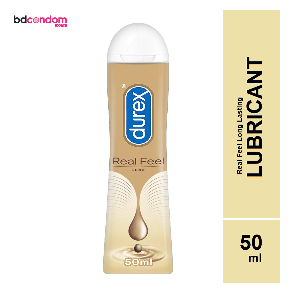 Picture of Durex Real Feel Intimate Lubricant | Silicone Based Lube Gel for Men & Women - 50ml (Thailand)