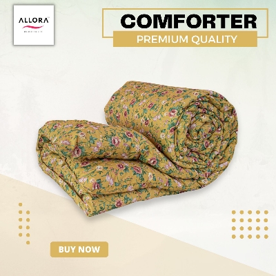 Spring Serenity Allora Comforter – Yellow