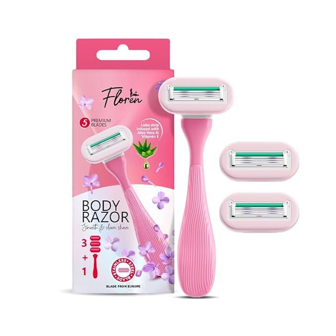 Picture of Floren Body Razor Super Smooth For Women's 5 Blades European