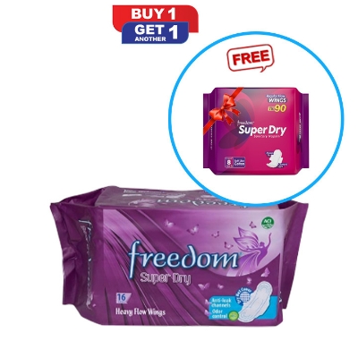 Picture of Freedom Super Dry 16 Pads