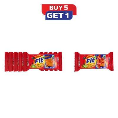 Buy Bisk Club Fit Crackers Small Masala Flavor 60 gm Online