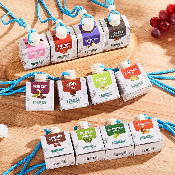 Picture of Car Air Freshener Diffuser for Essential Oils, Hanging Fragrance Oil Diffuser for Car 1 pcs