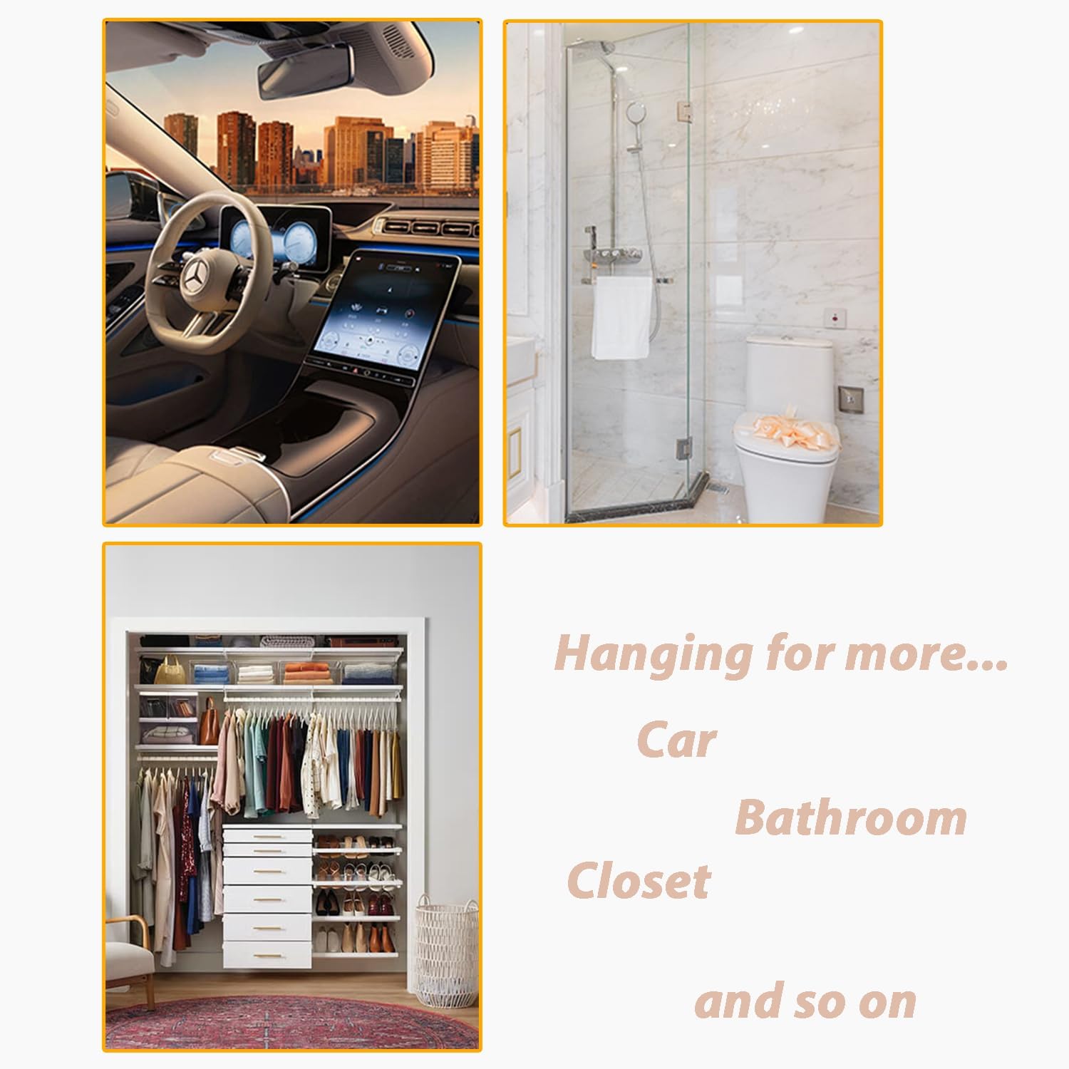 Picture of Car Air Freshener Diffuser for Essential Oils, Hanging Fragrance Oil Diffuser for Car 1 pcs