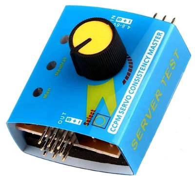 Picture of Servo Tester Gear Test CCPM Consistency Master Checker 3CH 4.8-6V with Indicator Light