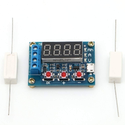 Picture of ZB2L3 Battery Capacity Testor LED Digital Display 1.2V ~ 12V 18650 Lithium Battery Power Supply Test Resistance Lead-Acid Capacity Discharge Meter