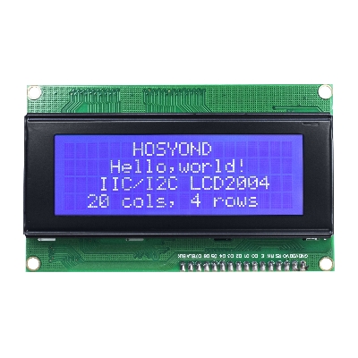 Picture of LCD2004 20x4 2004A Blue Screen SPLC780D Character LCD IIC I2C Serial Interface Adapter Module AIP31066