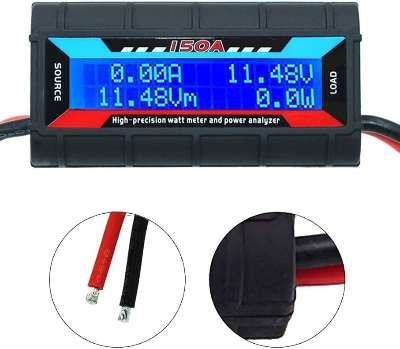 Picture of Build Power Current Power Analyzer 150A RC High Precision Power Analyzer & Watt Meter W/ Backlight LCD