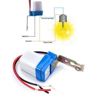 Picture of Day Night Auto On Off light Sensor switch 10A