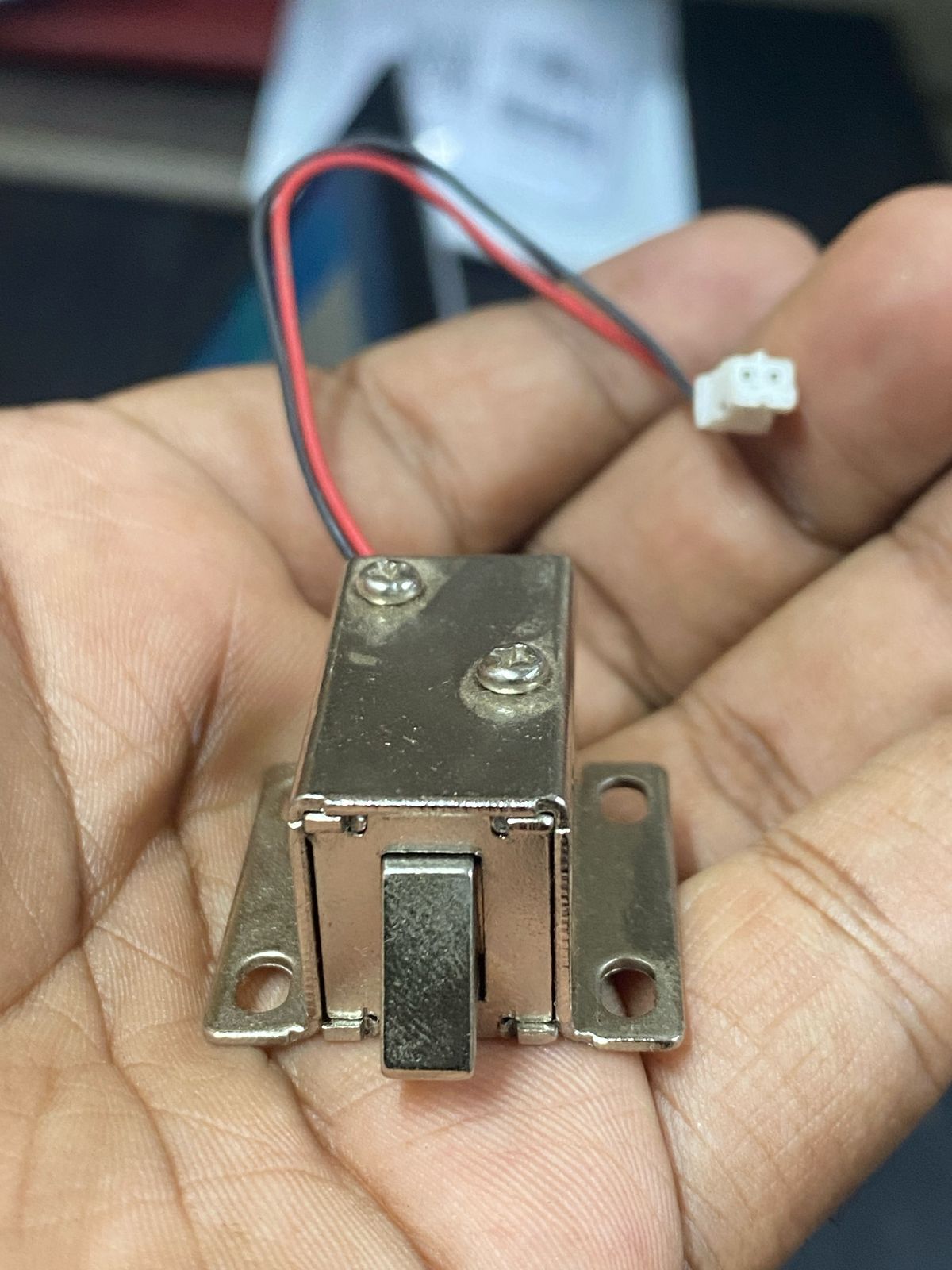 Picture of Mini DOOR LOCK Electric Door Lock DC 12V Solenoid Electromagnetic Lock Mini Door Drawer With Cables Widely Used For Door Cabinet Drawer Access Control