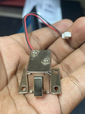 Picture of Mini DOOR LOCK Electric Door Lock DC 12V Solenoid Electromagnetic Lock Mini Door Drawer With Cables Widely Used For Door Cabinet Drawer Access Control