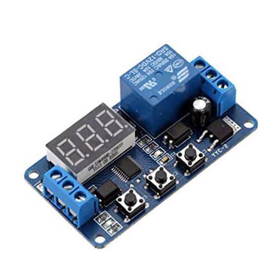 Picture of 1 Channel 5V Relay Module Time Delay Relay Module Trigger OFF/ON Switch Timing Cycle 999 minutes