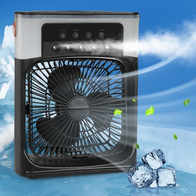 Picture of Portable Air Conditioner Cooling Fan Mini Portable Fan Air Cooling fan Air Cooler Fan For Room Humidifier Purifier Mist Color