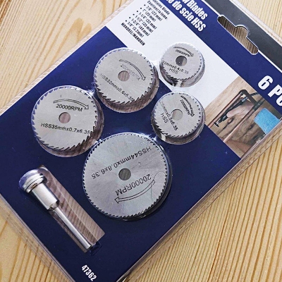 Picture of 6 Pcs HSS Mini Circular Saw Blades Cutting Disc