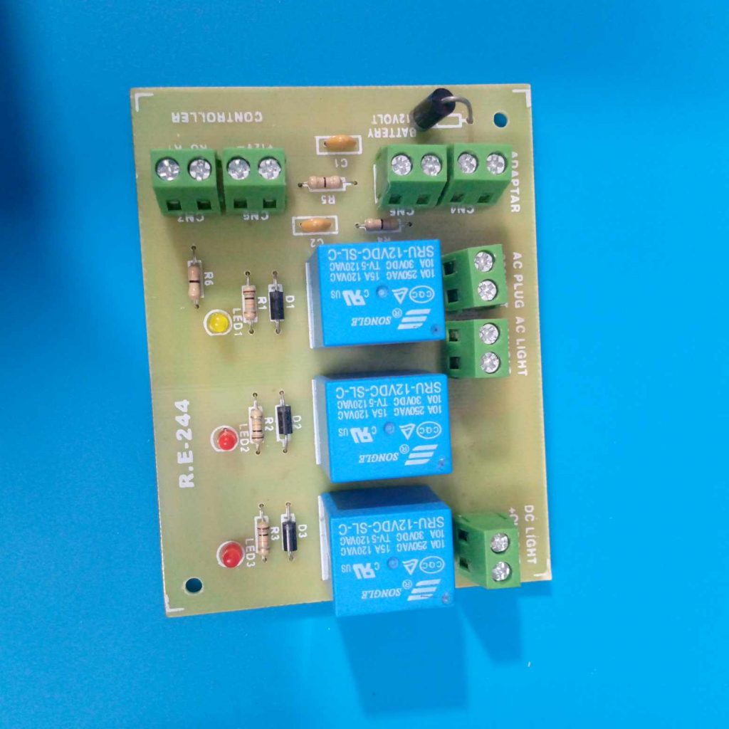 Picture of 12V Battery Incubator AC DC Line Changer Controller Circuit