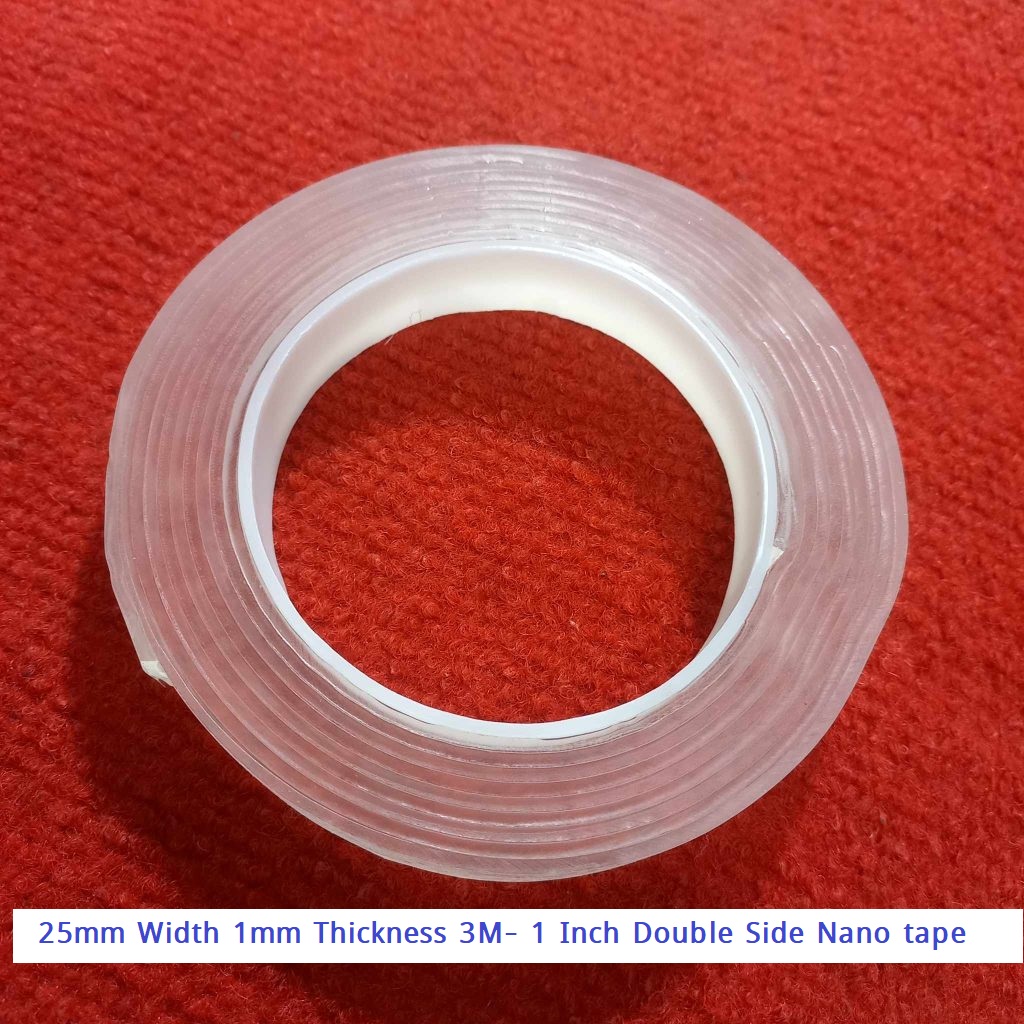 Picture of 25mm Width 1mm Thickness 3M- 1 Inch Double Side Nano tape