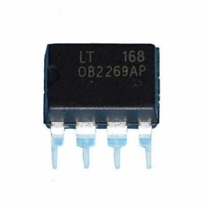 Picture of DIP 8Pin OB2269CP OB2269 2269CP 2269 Dip Current Mode PWM Power Switch Controllers Power Management IC