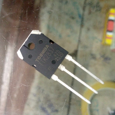 Picture of ORGINAL TTK2837 2SK-2837 K2837 2837 MOSFET 20A 500V TO-3P Field Effect Transistor Silicon N-Channel Power MOSFET Transistor