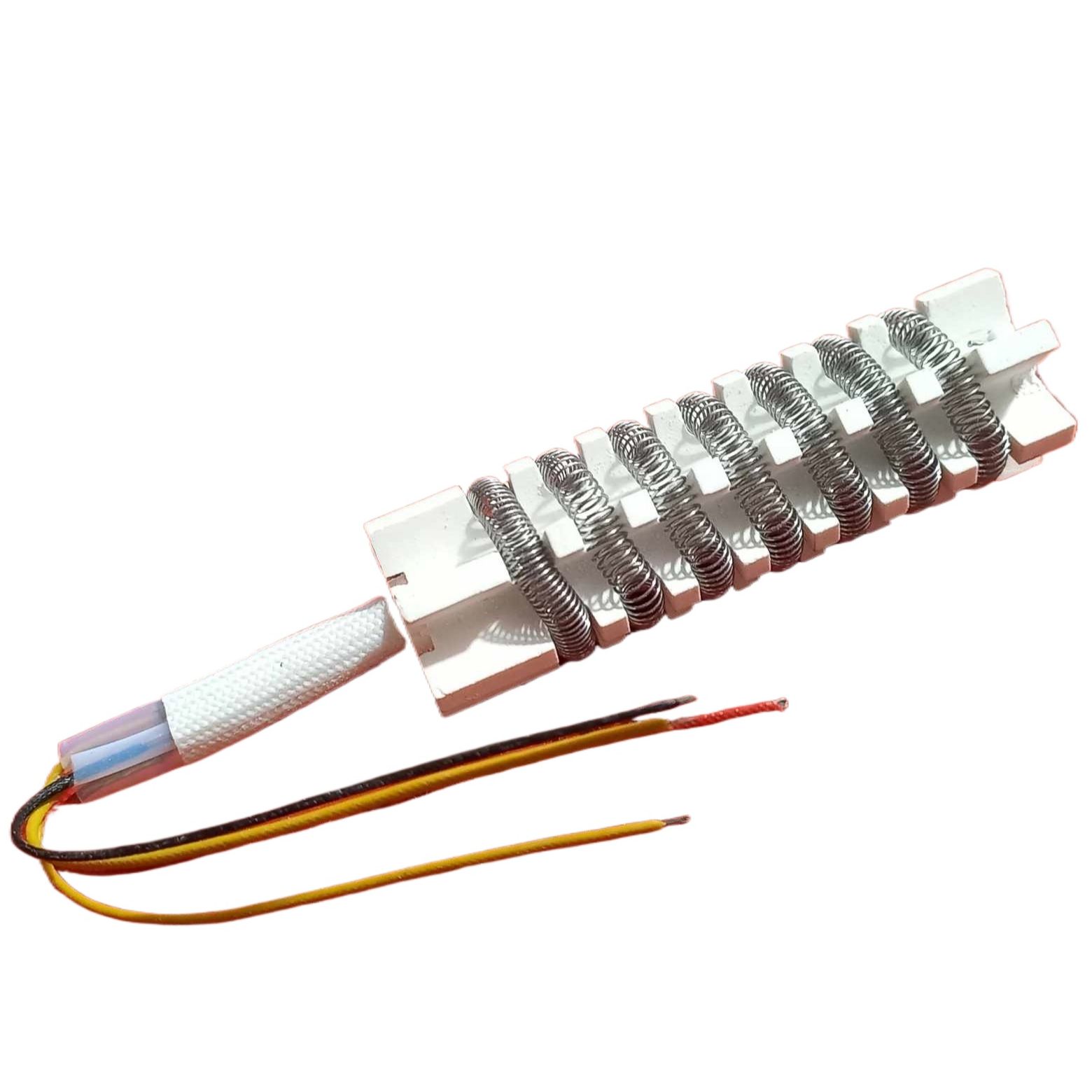 Picture of 878D+ 858D Ceramic Heating Element Heater Coil 4 Wire Cables Hot Air Gun Heating Element 858 852D+ 8786D 995D 853D 853AAA 909D 8586 BGA Air Gun SMD Rework Soldering Station