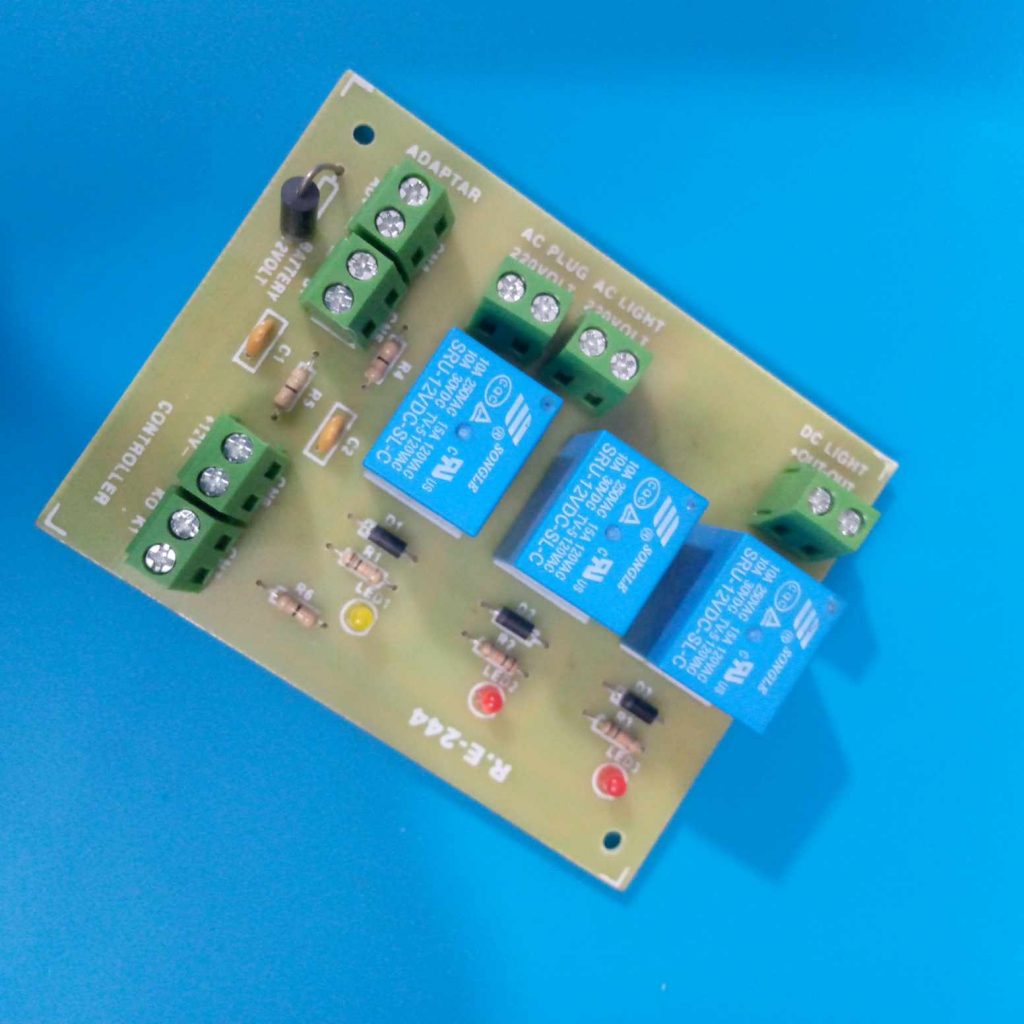 Picture of 12V Battery Incubator AC DC Line Changer Controller Circuit