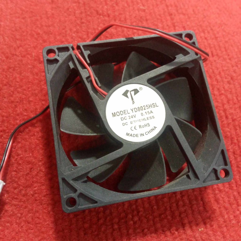 Picture of Cooling Fan DC 24V 8025SM 80x25mm 3 Inch Heatsink Cooler Cooling Radiator Heat Dissipation Fan With Cable