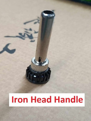Picture of Soldering Iron Head Handle Replacement Elements For 900M-T-I 900M-T-2.5D 900M-T-K 900M-T-B 900M-T-3C Soldering Tip Bit Set Handle Only