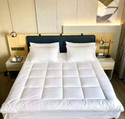 4 inch (5/7) Feet Micro Poly Cotton Bed Topper - 8+ Kg RKissu Home Decoronline shop bangladeshothoba.com