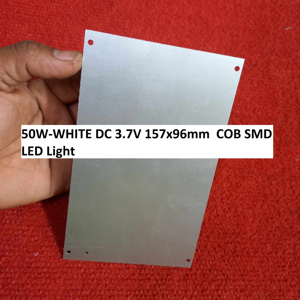 Picture of 50W COB WHITE Color 50W 3.7V Size 157x96mm COB SMD LED Light Chip White COB LED Light Bulbs