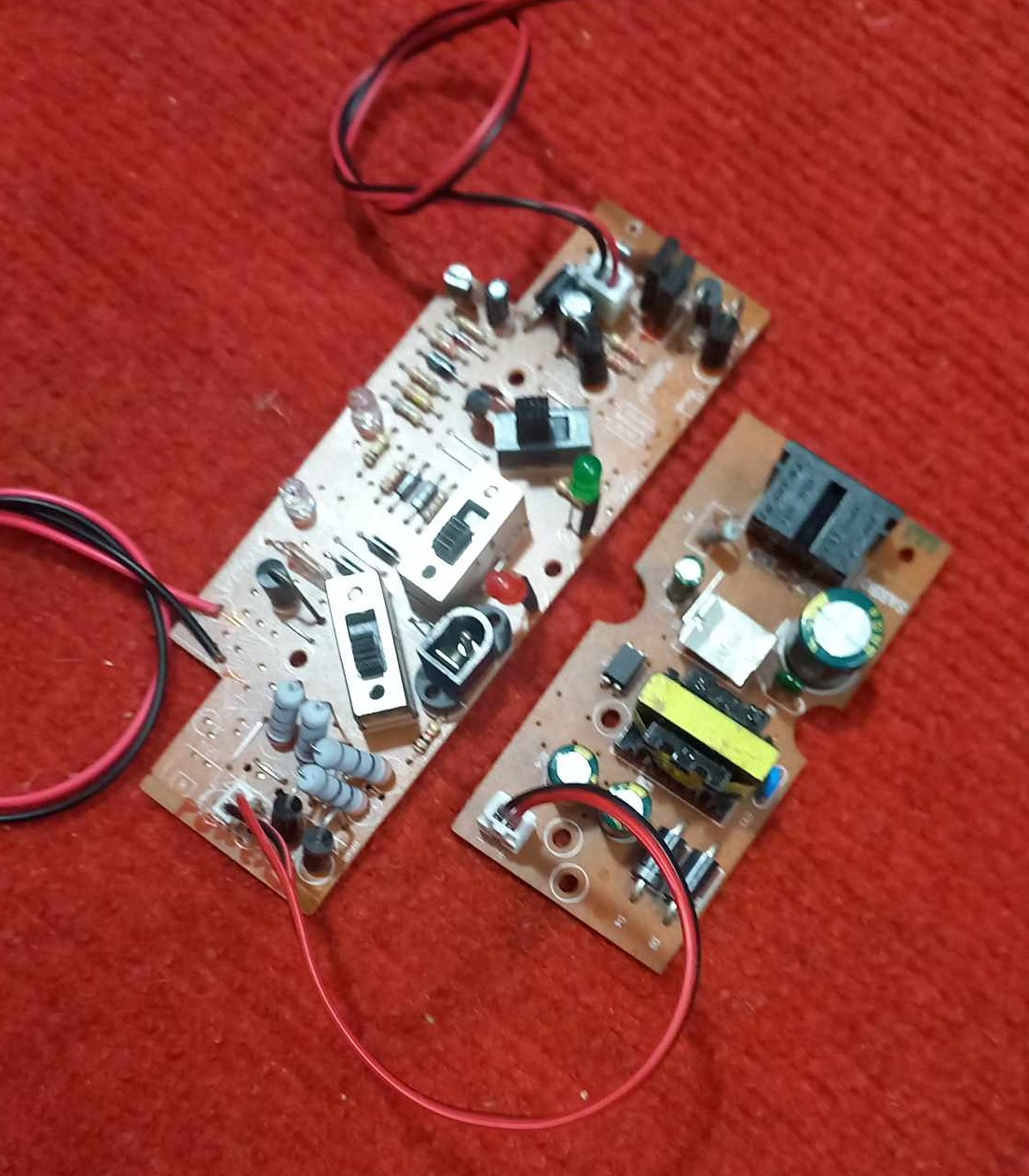 Picture of KN-2912  Charger FAN Circuit With Power Board DC 6V Light Fan Charger Circuit Charging Control Fan Circuit Board For AC DC Charger Fans