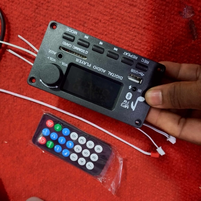 Picture of Bluetooth 5.0 MP3 Decoder Board 2x40W USB FM Car Audio